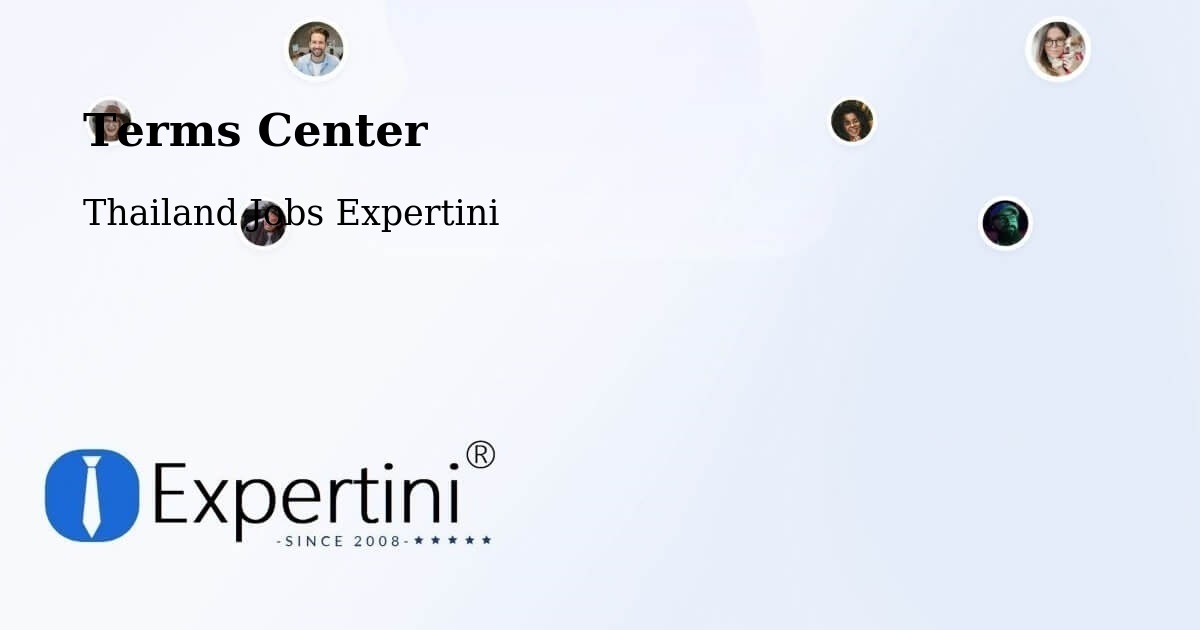 Terms Center - Thailand Jobs Expertini
